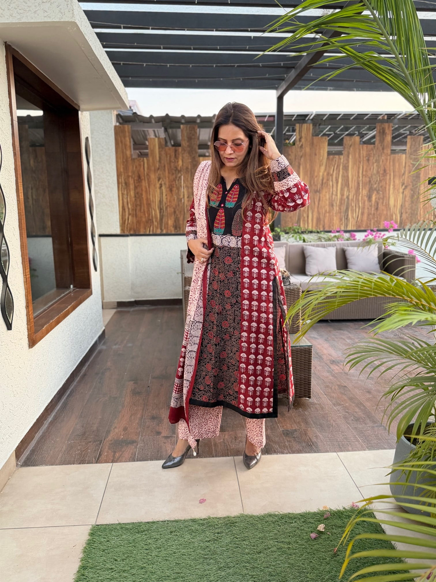Bagh Cotton Suit