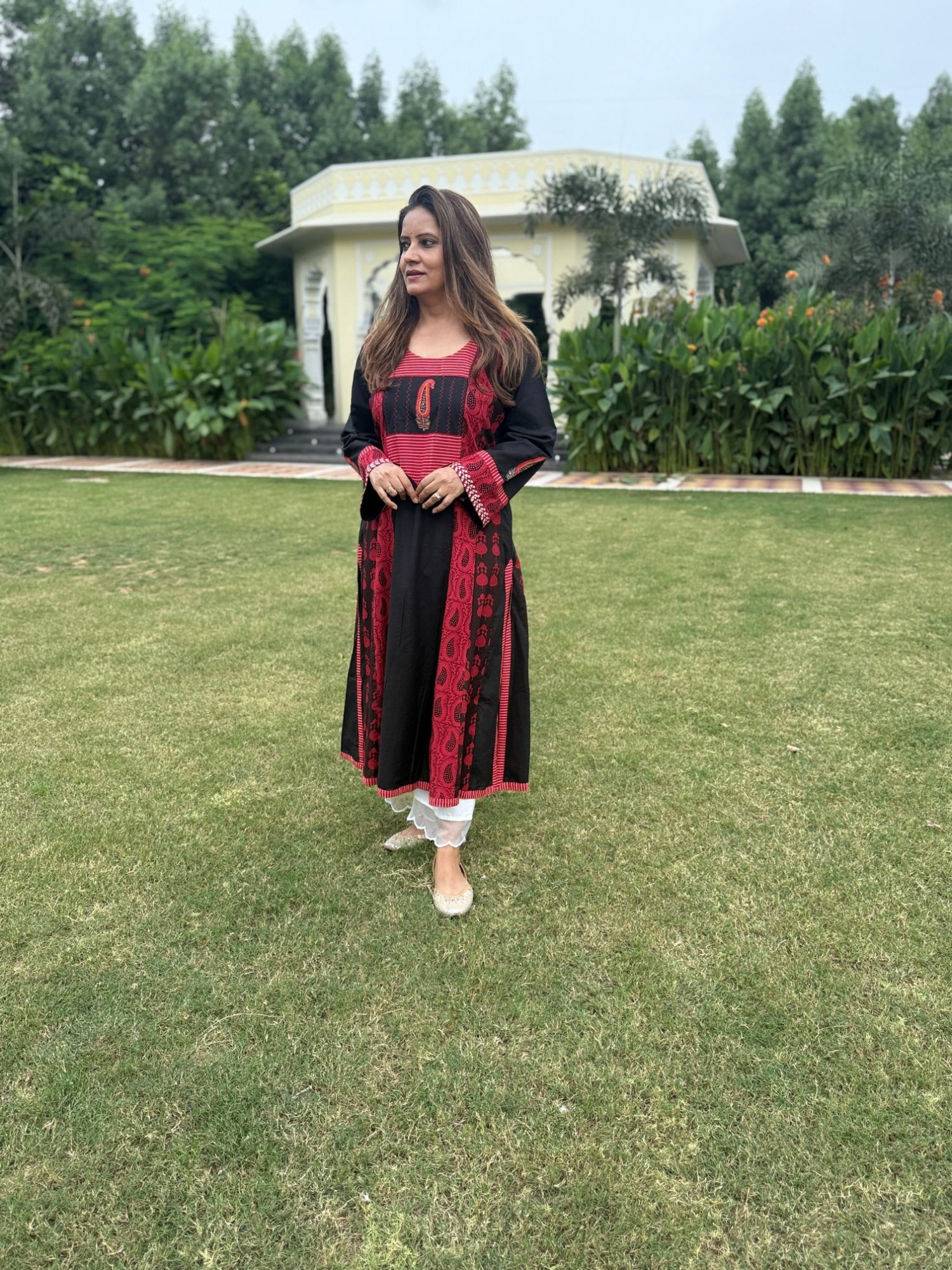 Nargis Cotton Anarkali