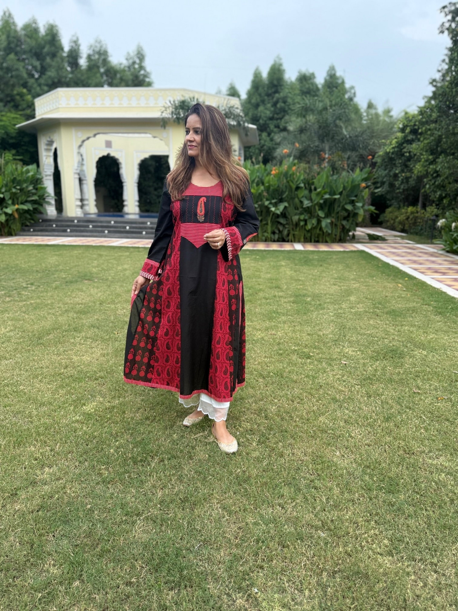 Nargis Cotton Anarkali