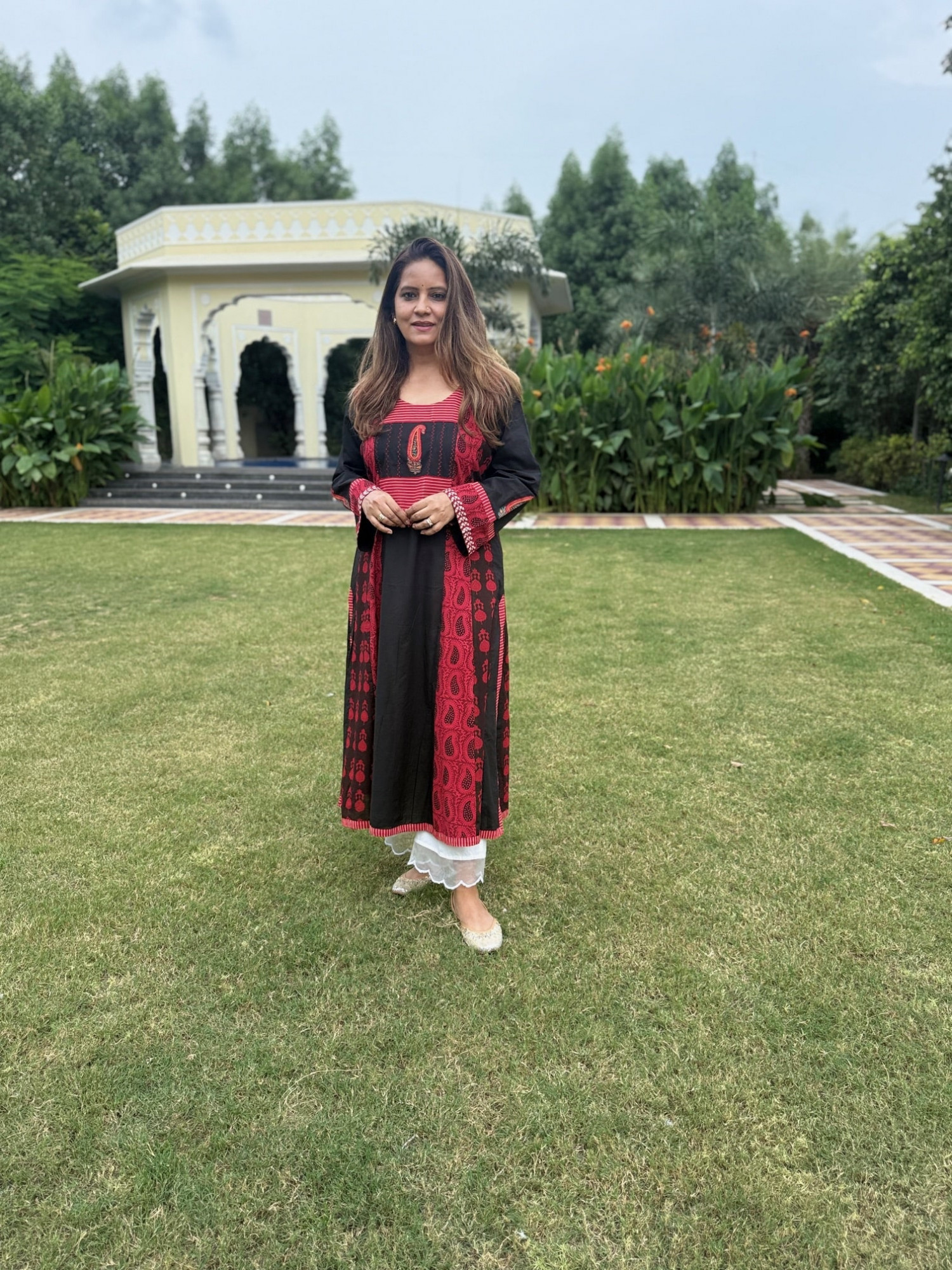 Nargis Cotton Anarkali