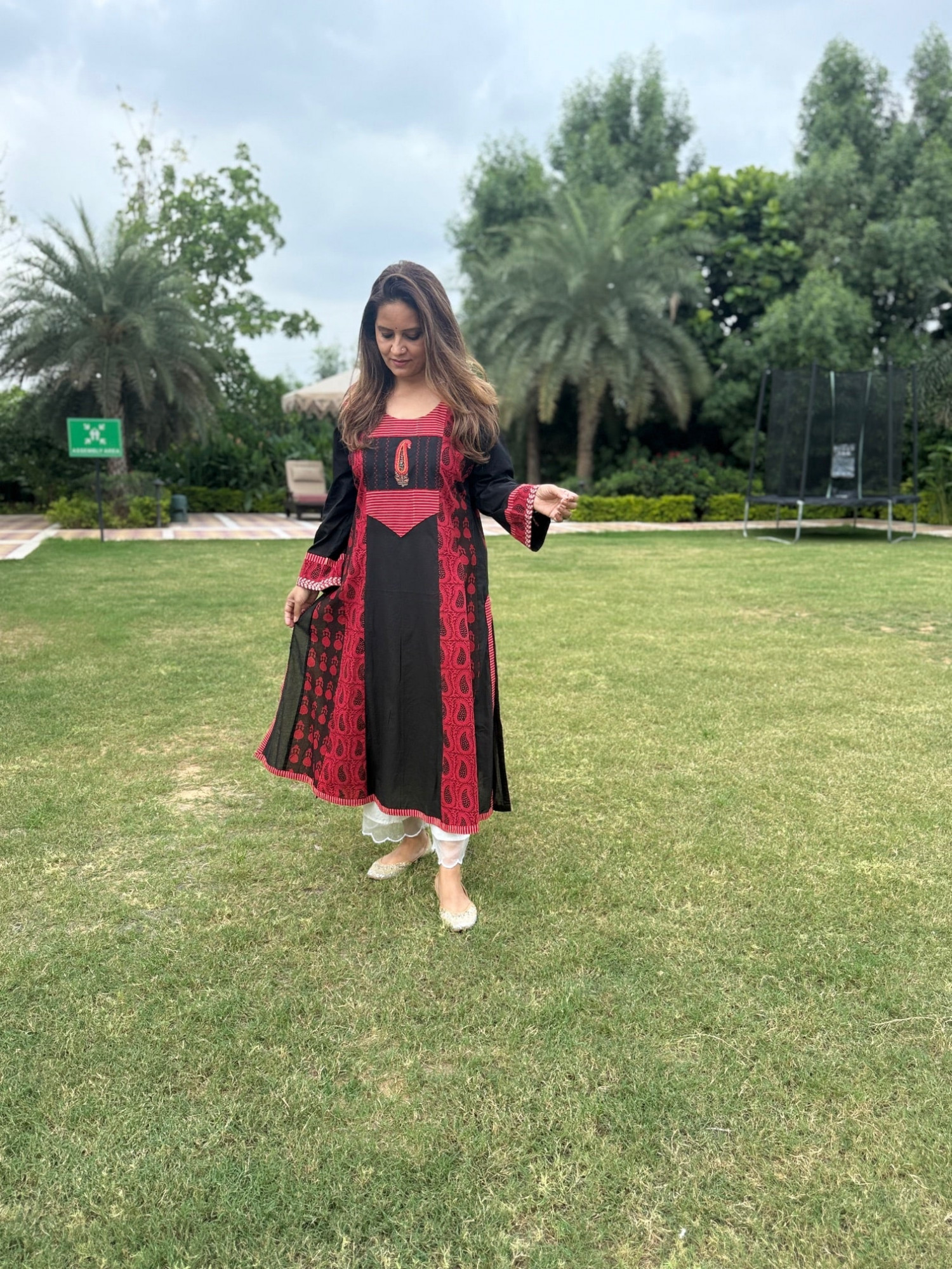 Nargis Cotton Anarkali