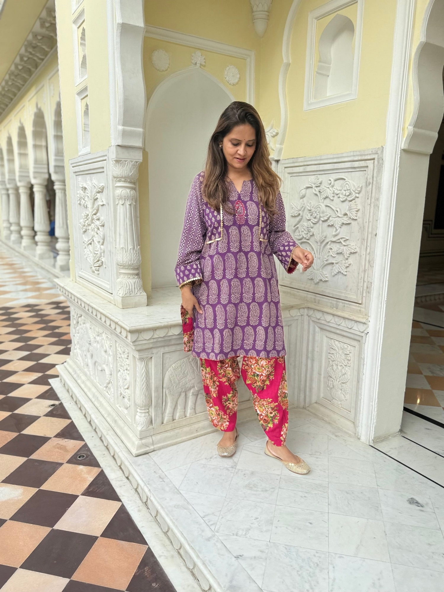 Mallika Cotton Suit