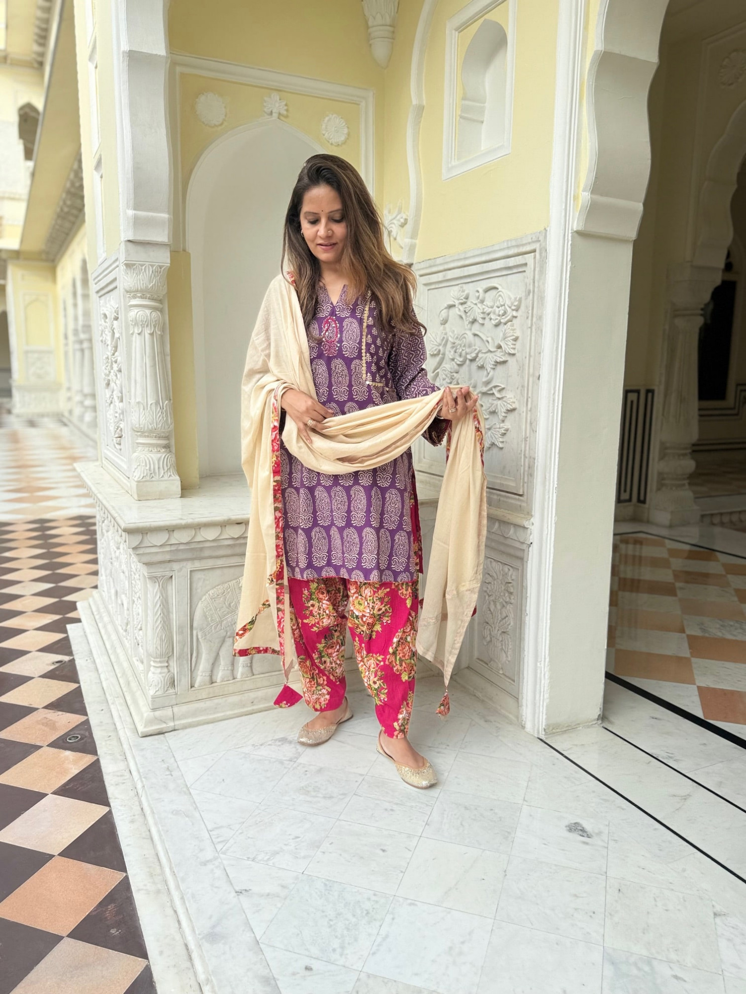 Mallika Cotton Suit