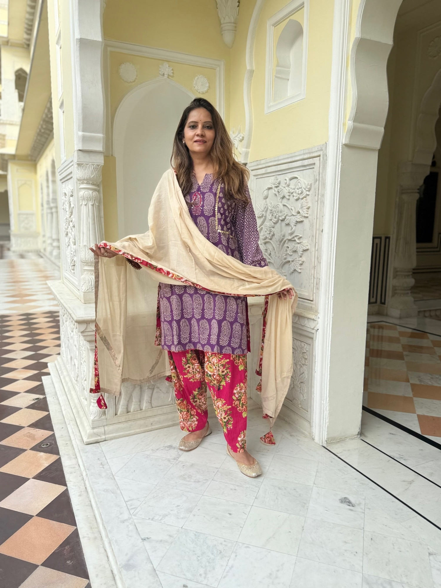 Mallika Cotton Suit