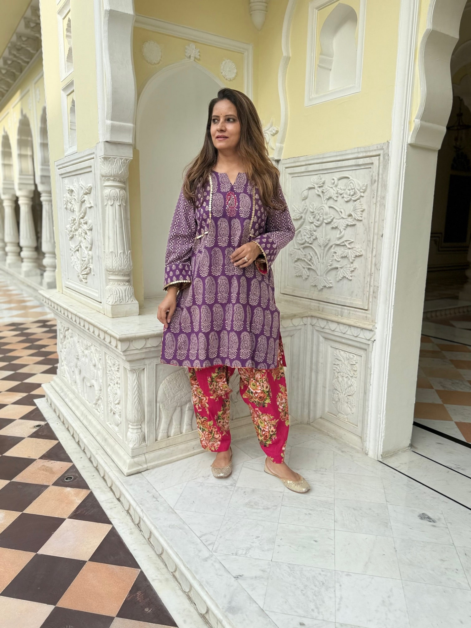 Mallika Cotton Suit