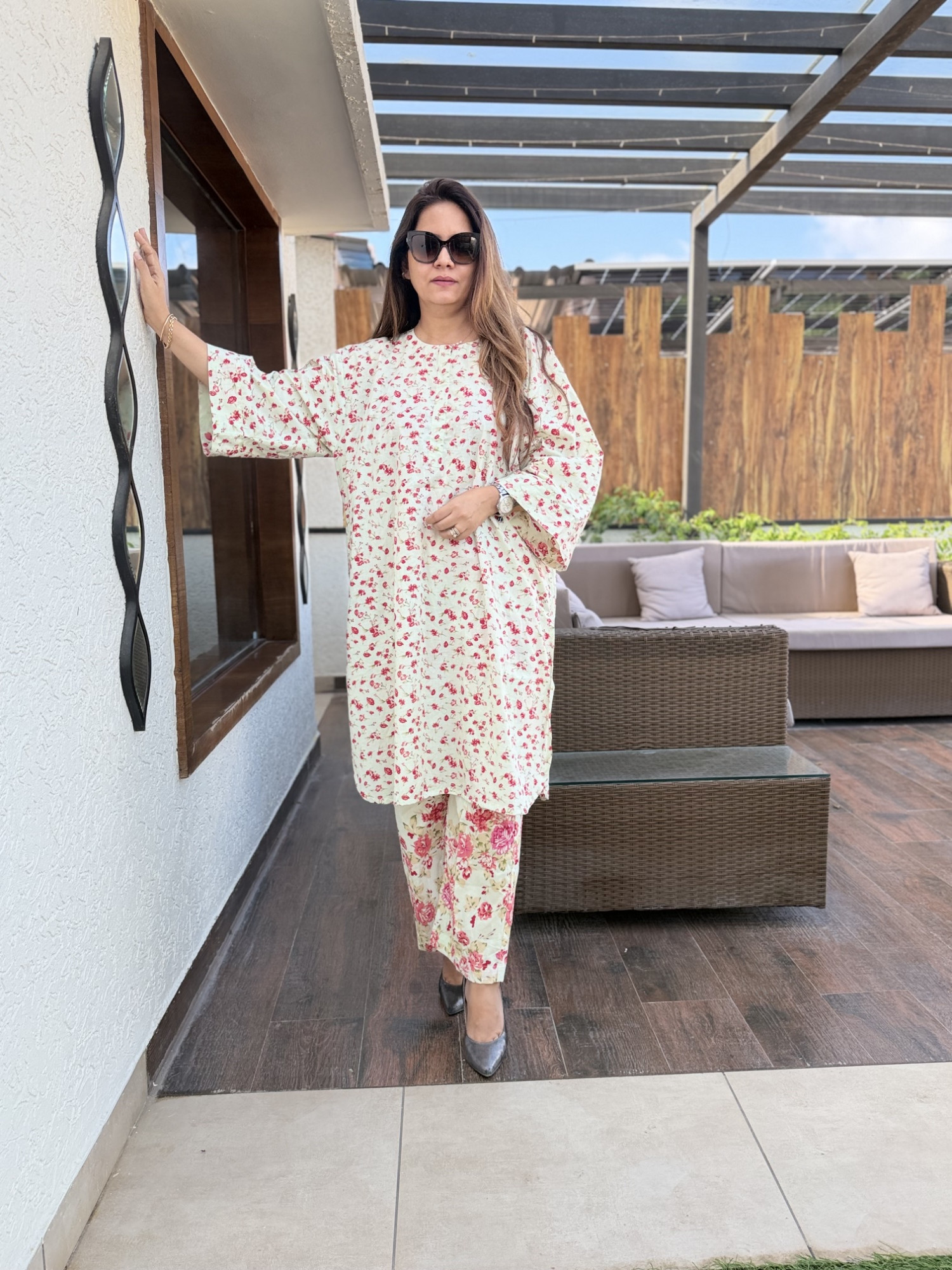 Roshi Cotton Suit