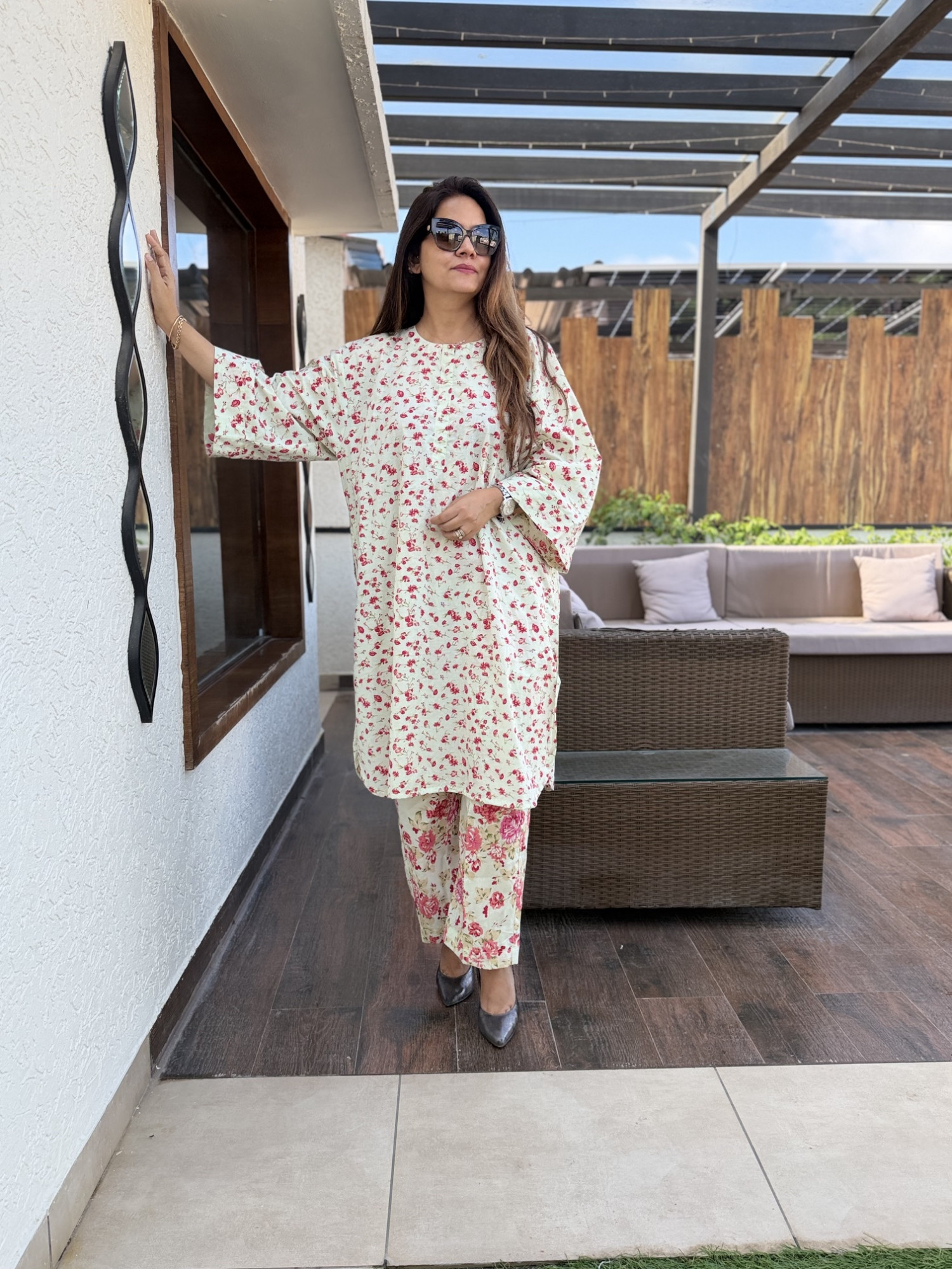 Roshi Cotton Suit