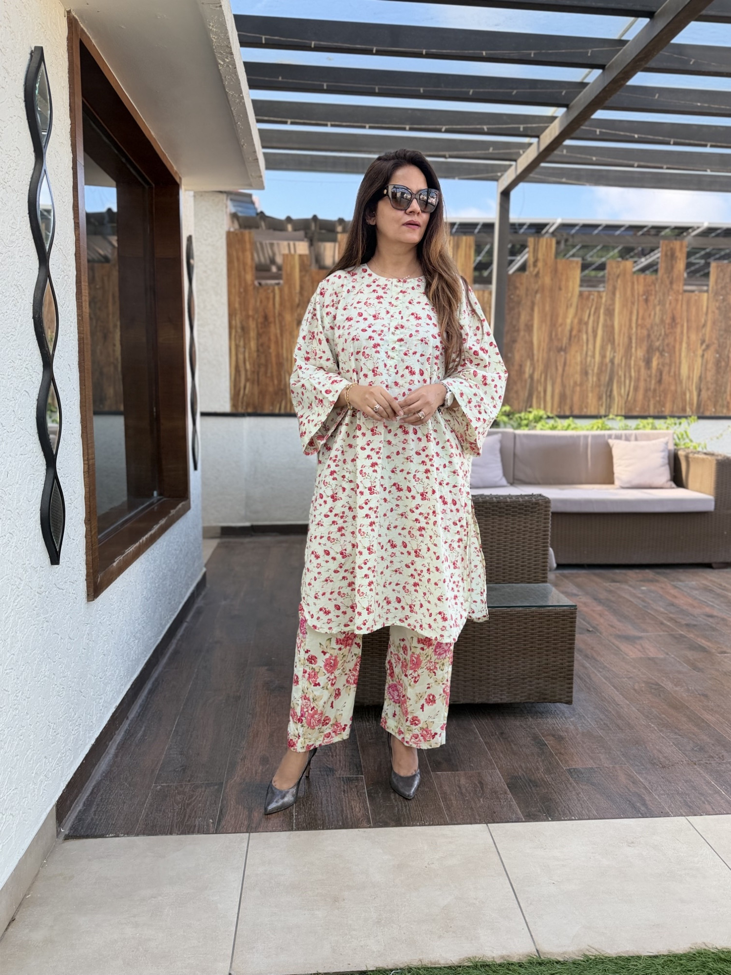 Roshi Cotton Suit
