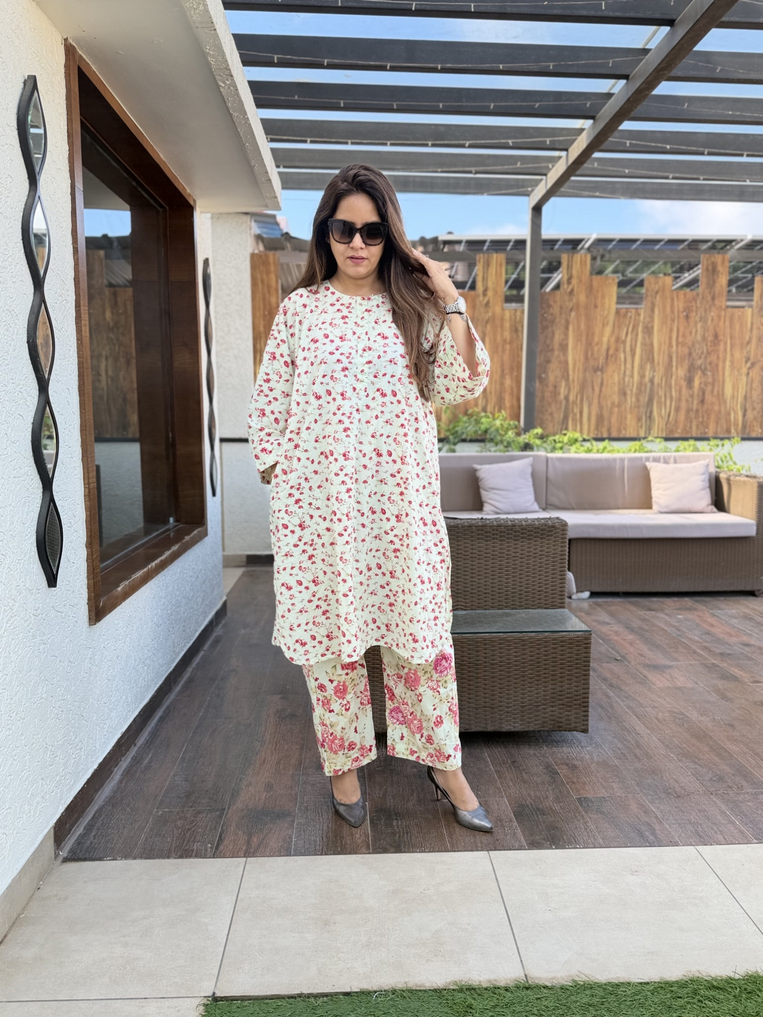 Roshi Cotton Suit