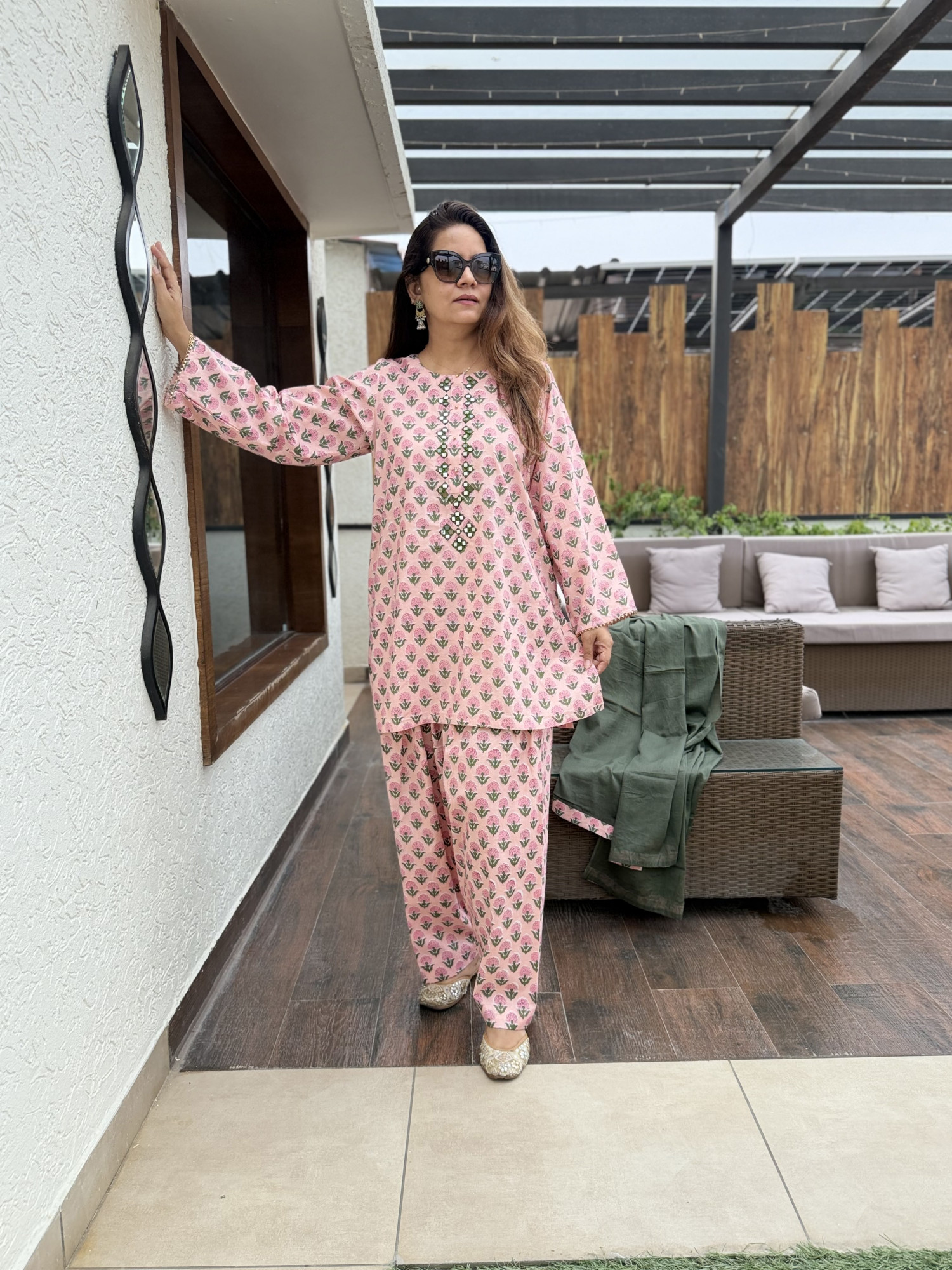 Petal Pink Suit