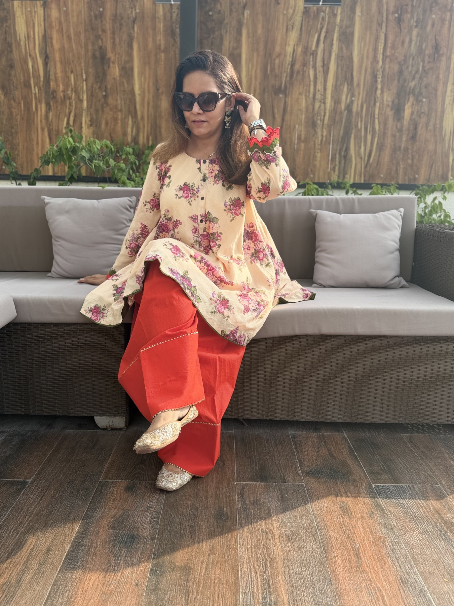 Floral Farshi Suit