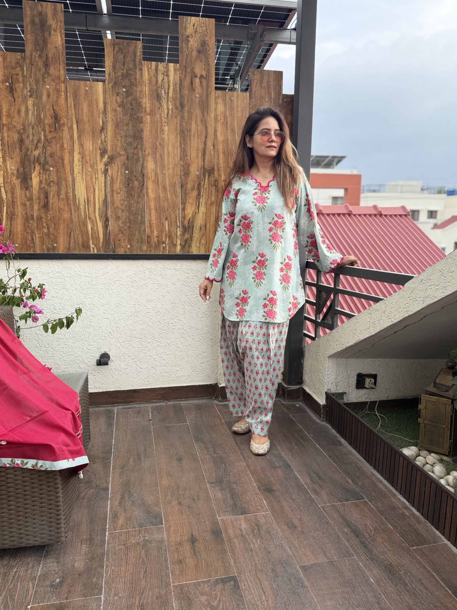 Nilofer Cotton Suit