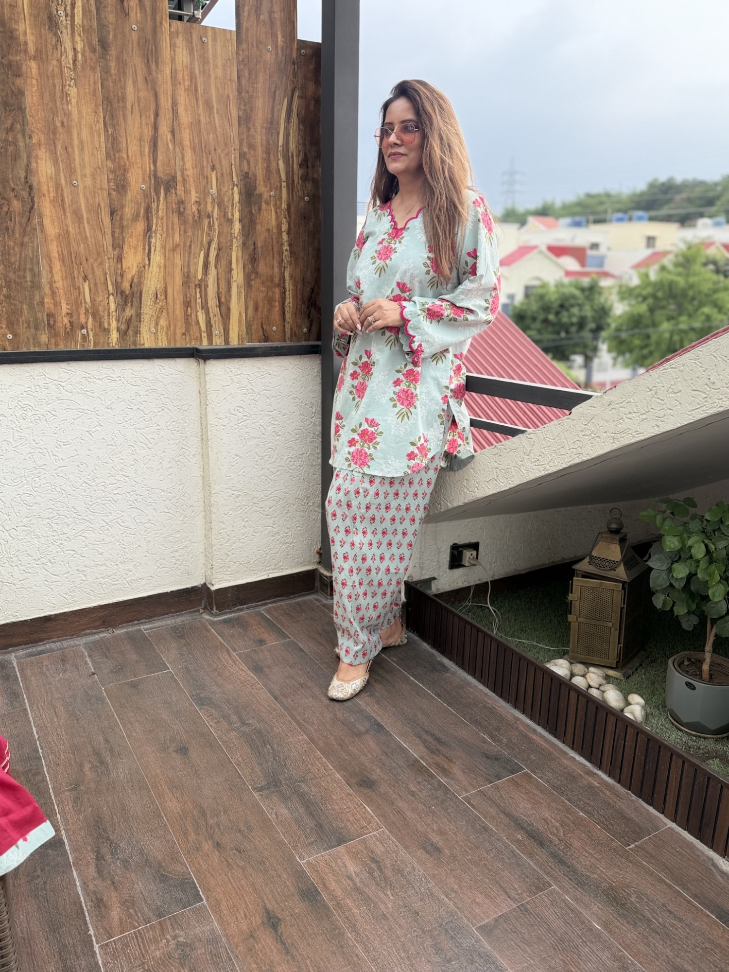 Nilofer Cotton Suit