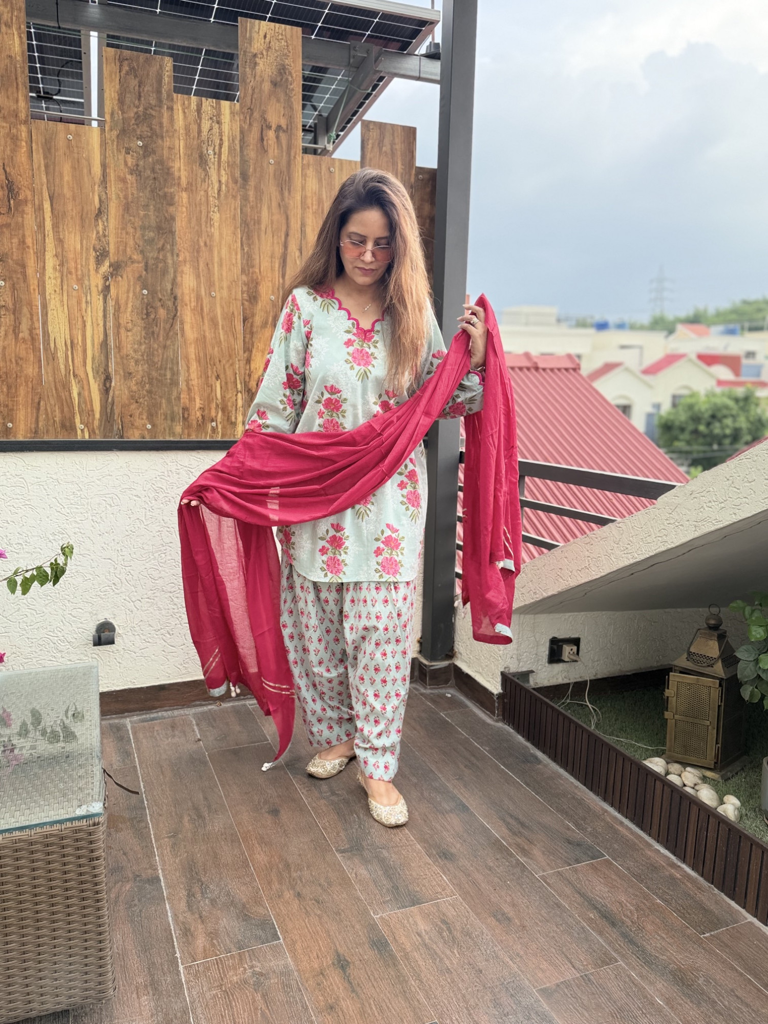 Nilofer Cotton Suit