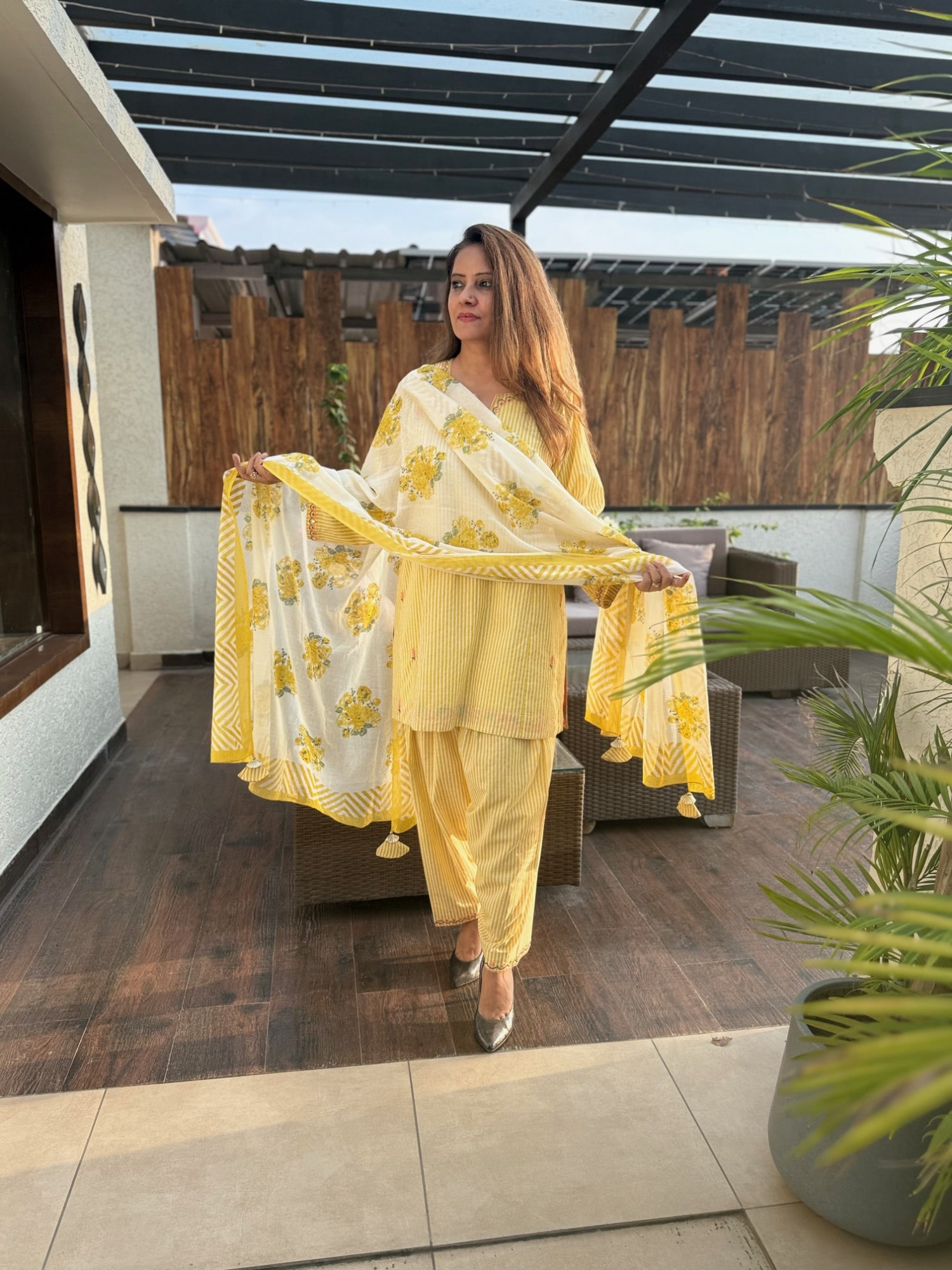Aara Cotton Suit