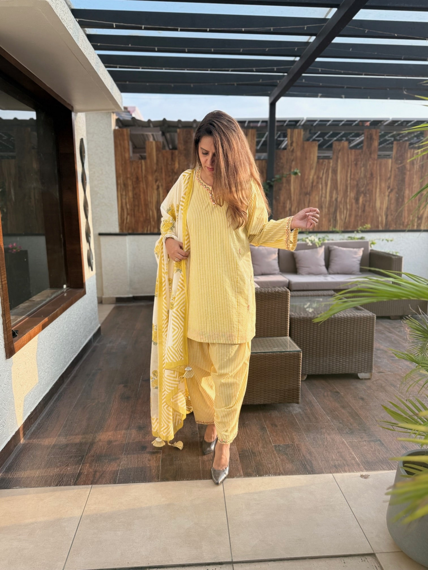 Aara Cotton Suit