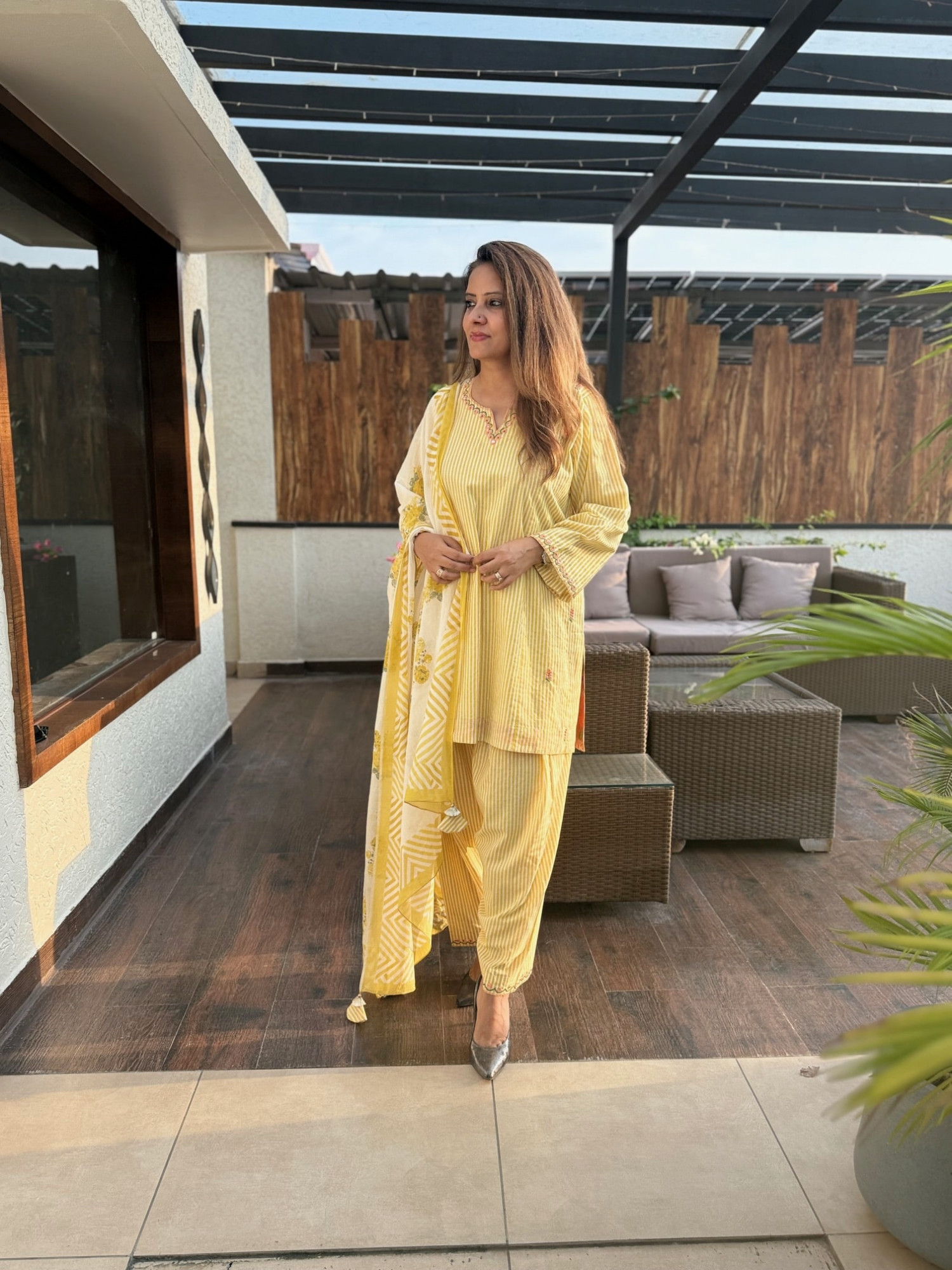 Aara Cotton Suit