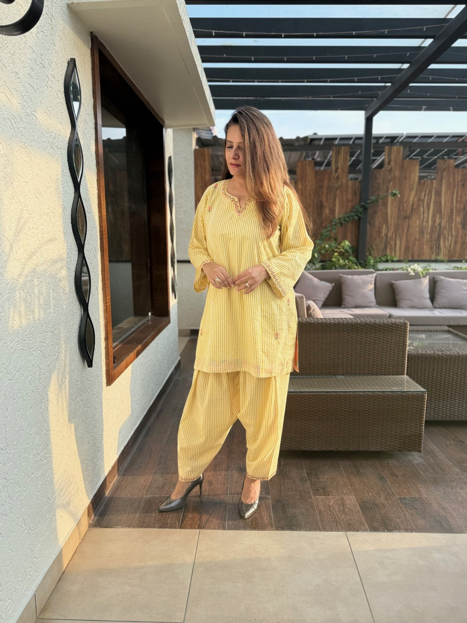 Aara Cotton Suit