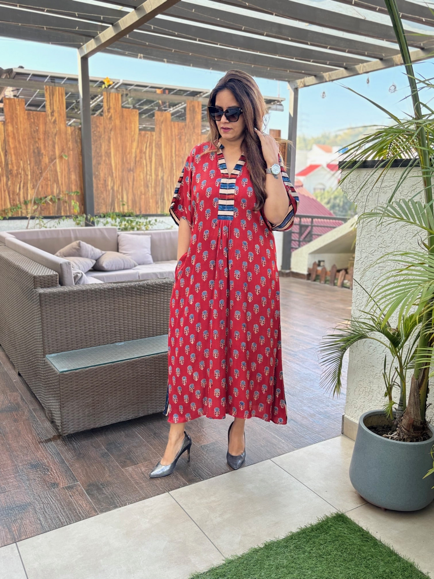 Aanya Modal Silk Dress