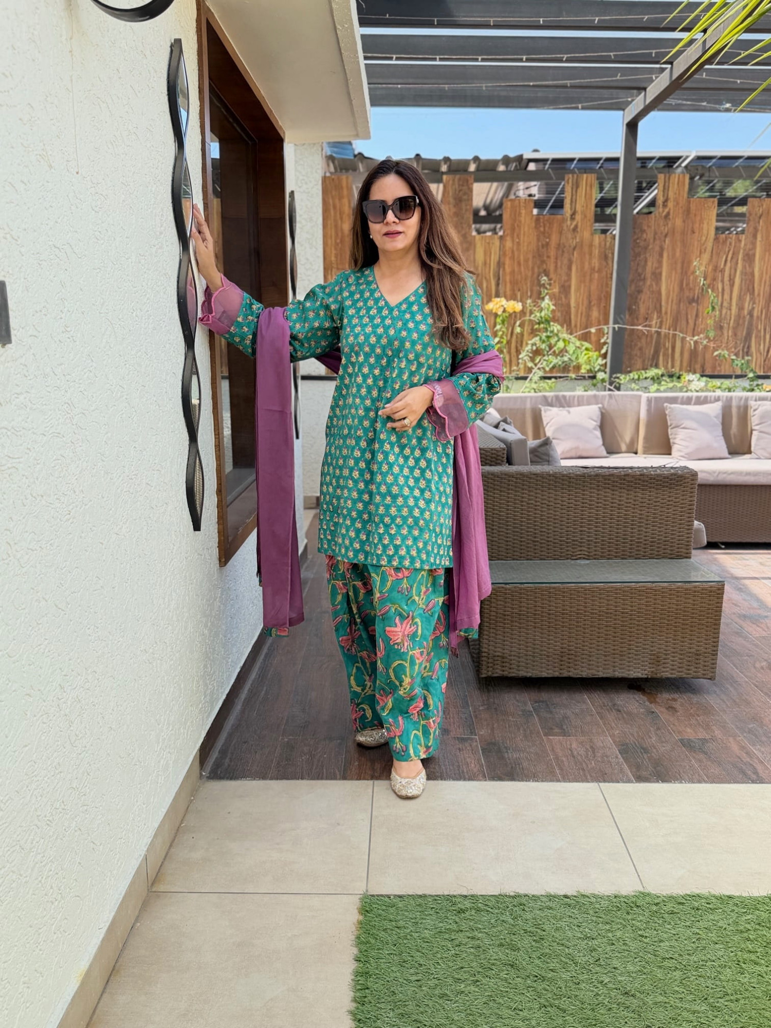 Tia Cotton Suit