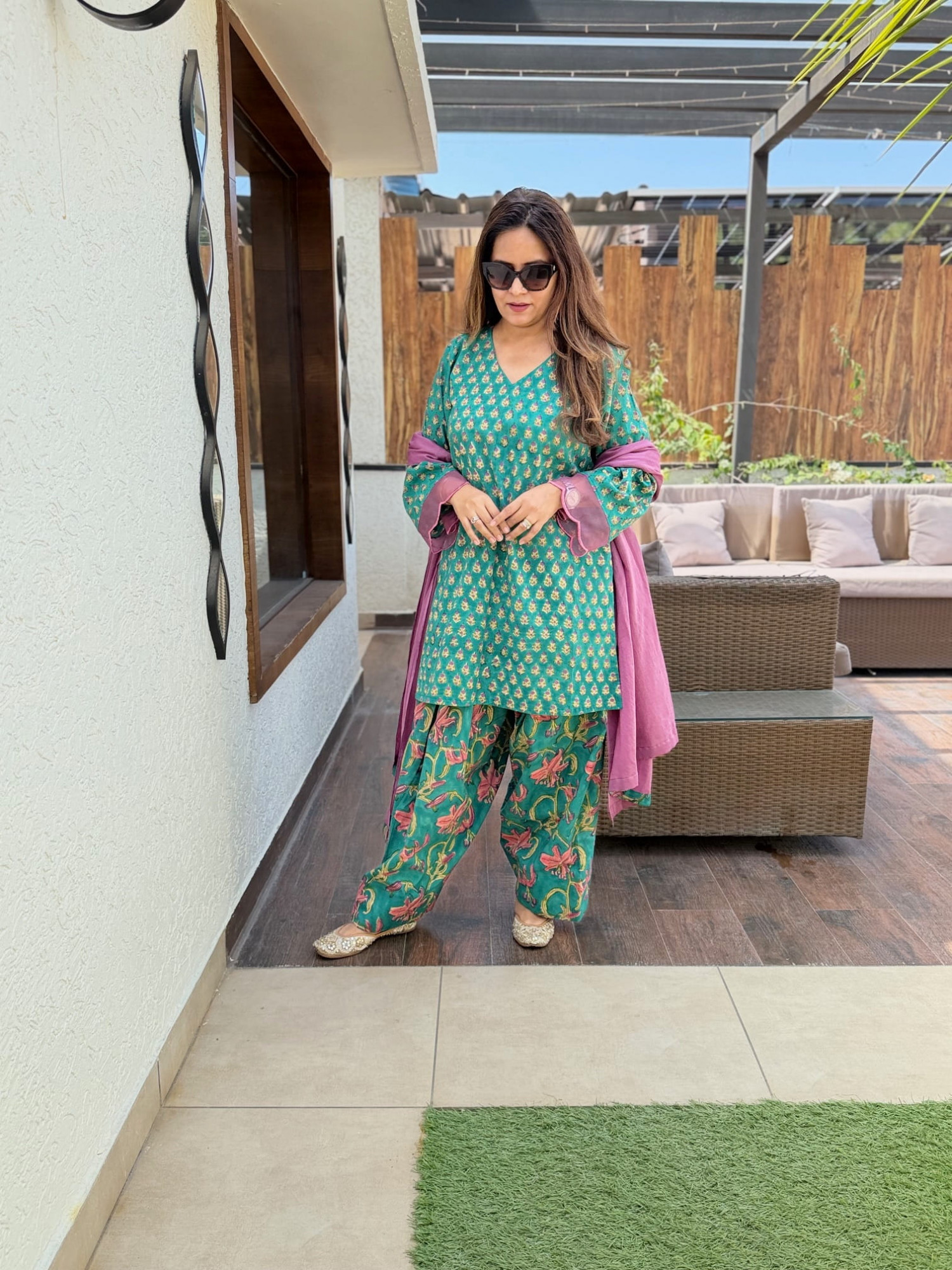 Tia Cotton Suit