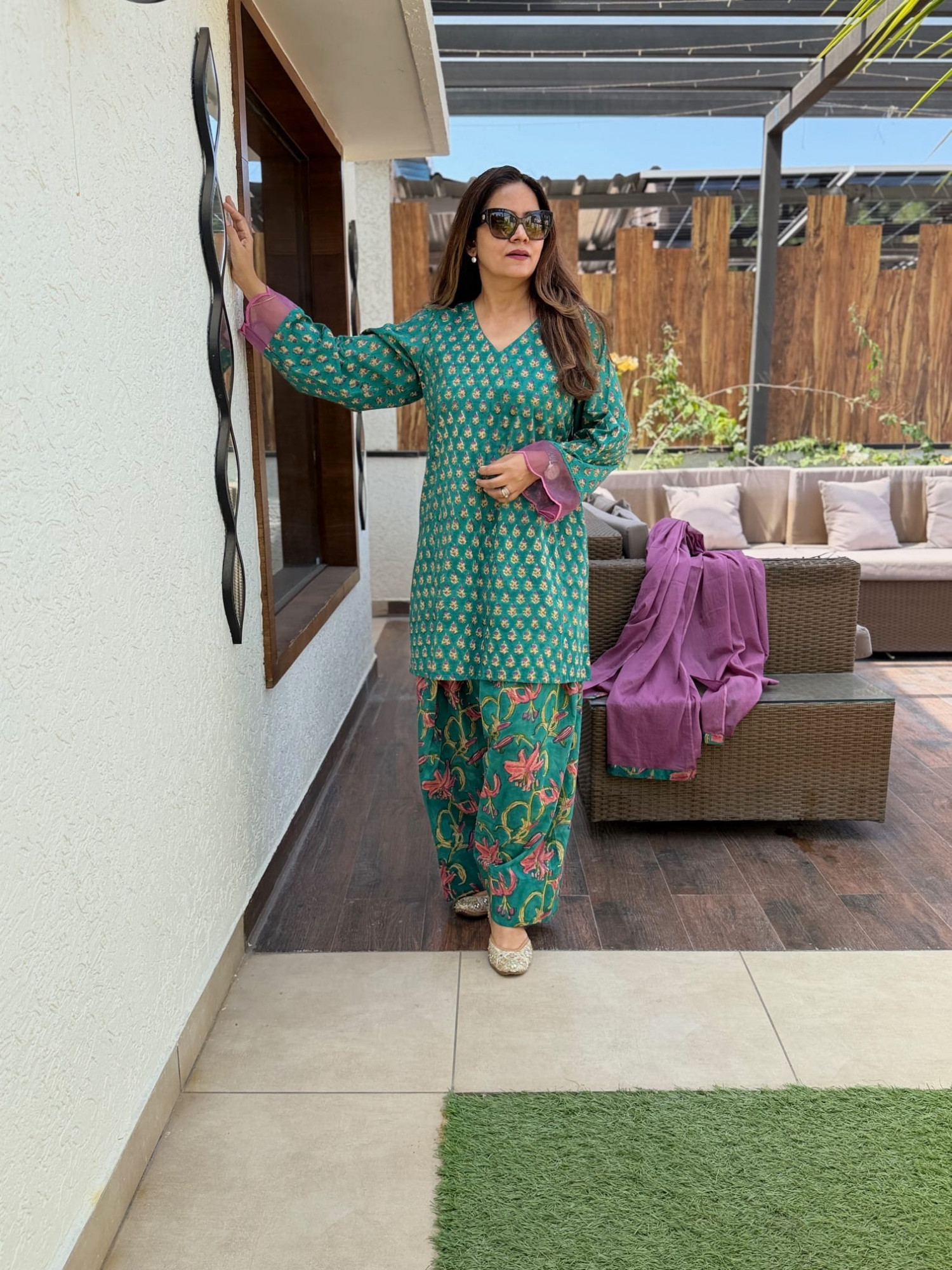 Tia Cotton Suit