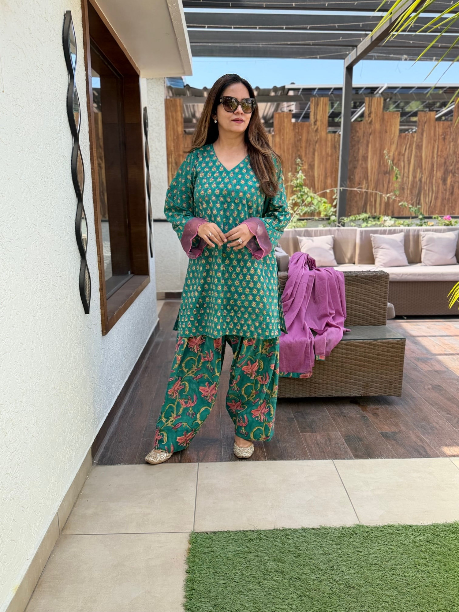 Tia Cotton Suit