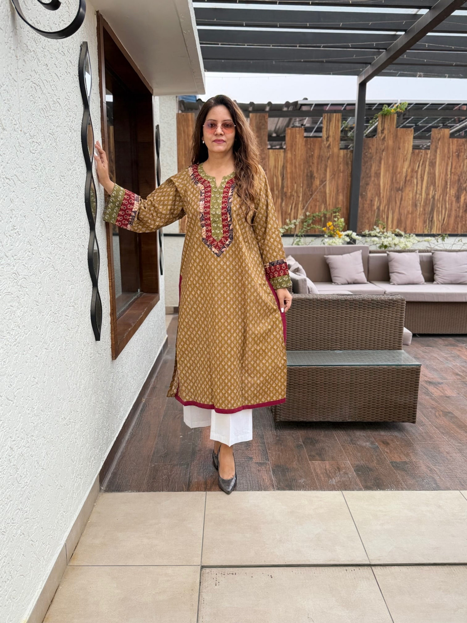 Rakhi Cotton Kurta
