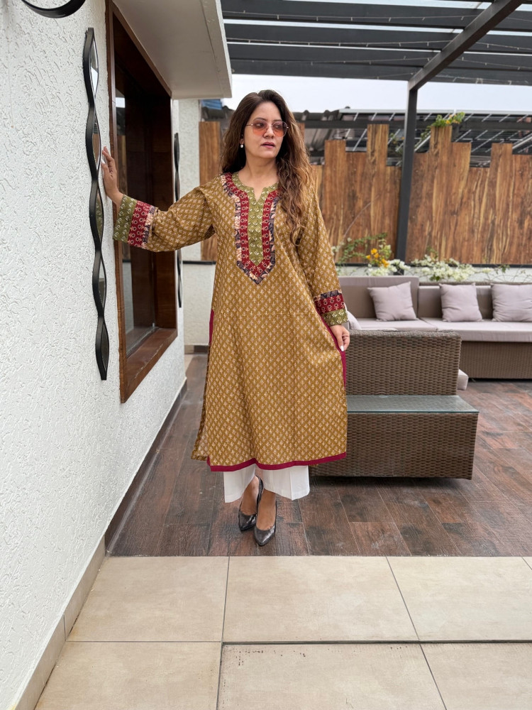 Image of Rakhi Cotton Kurta
