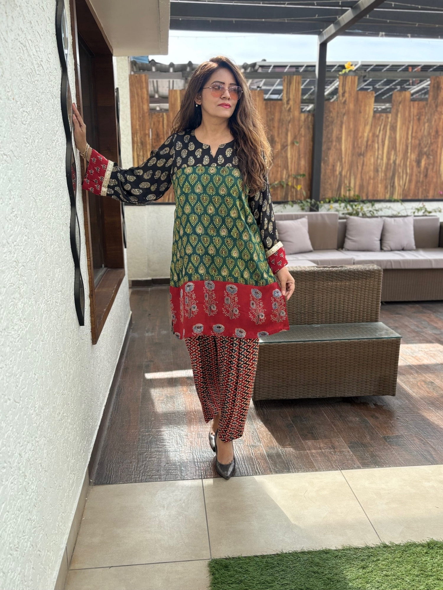 Surabhi Modal Silk Suit