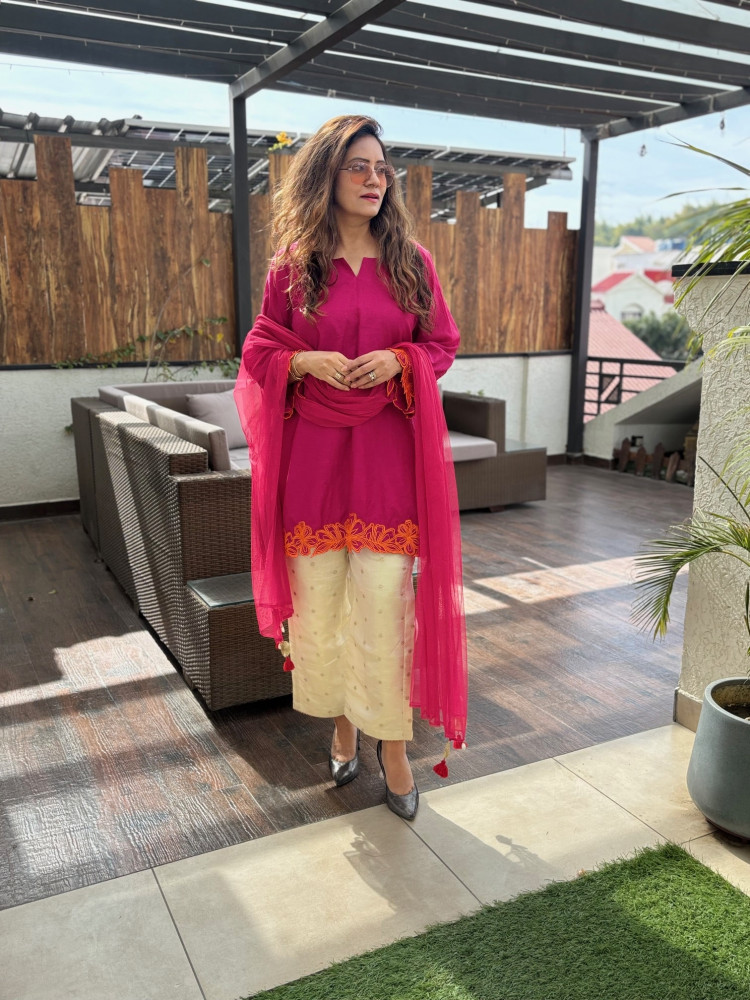 Image of Chanderi Suit