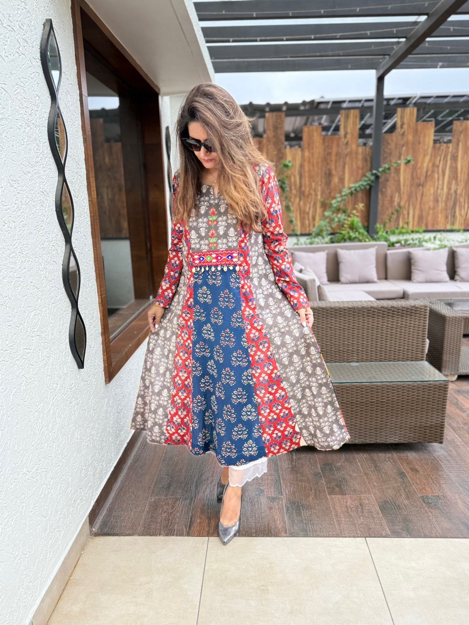 Meher Cotton Anarkali
