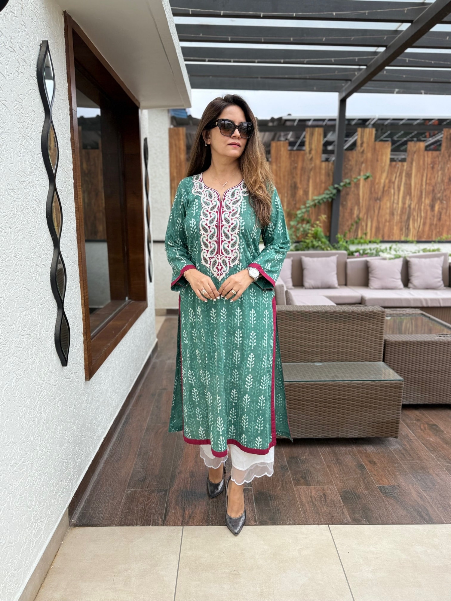 Aashna Embroidered Kurta