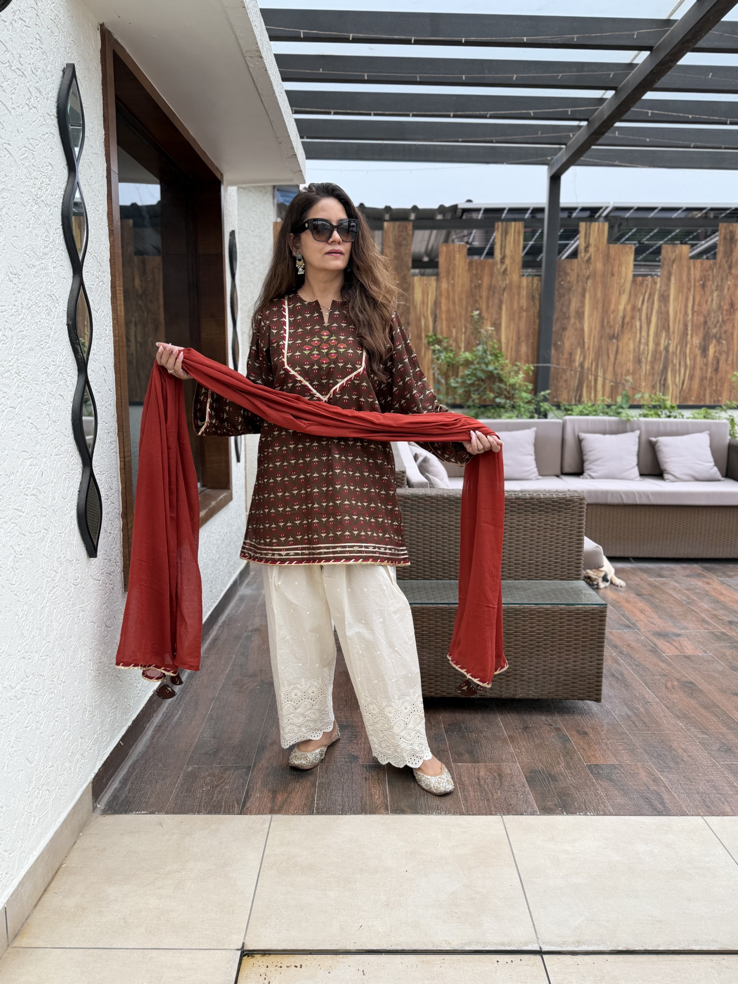 Palka Cotton Suit