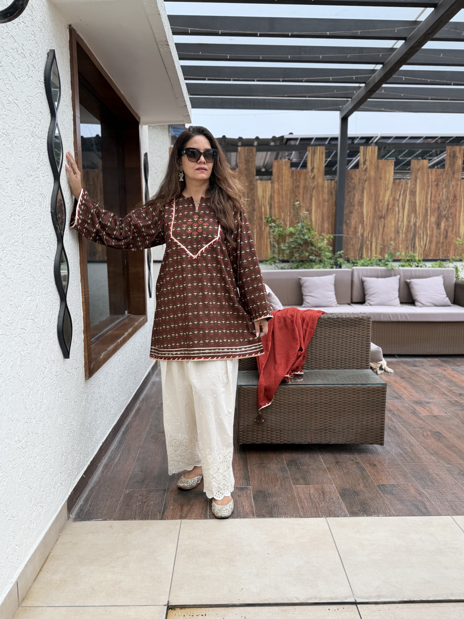 Palka Cotton Suit