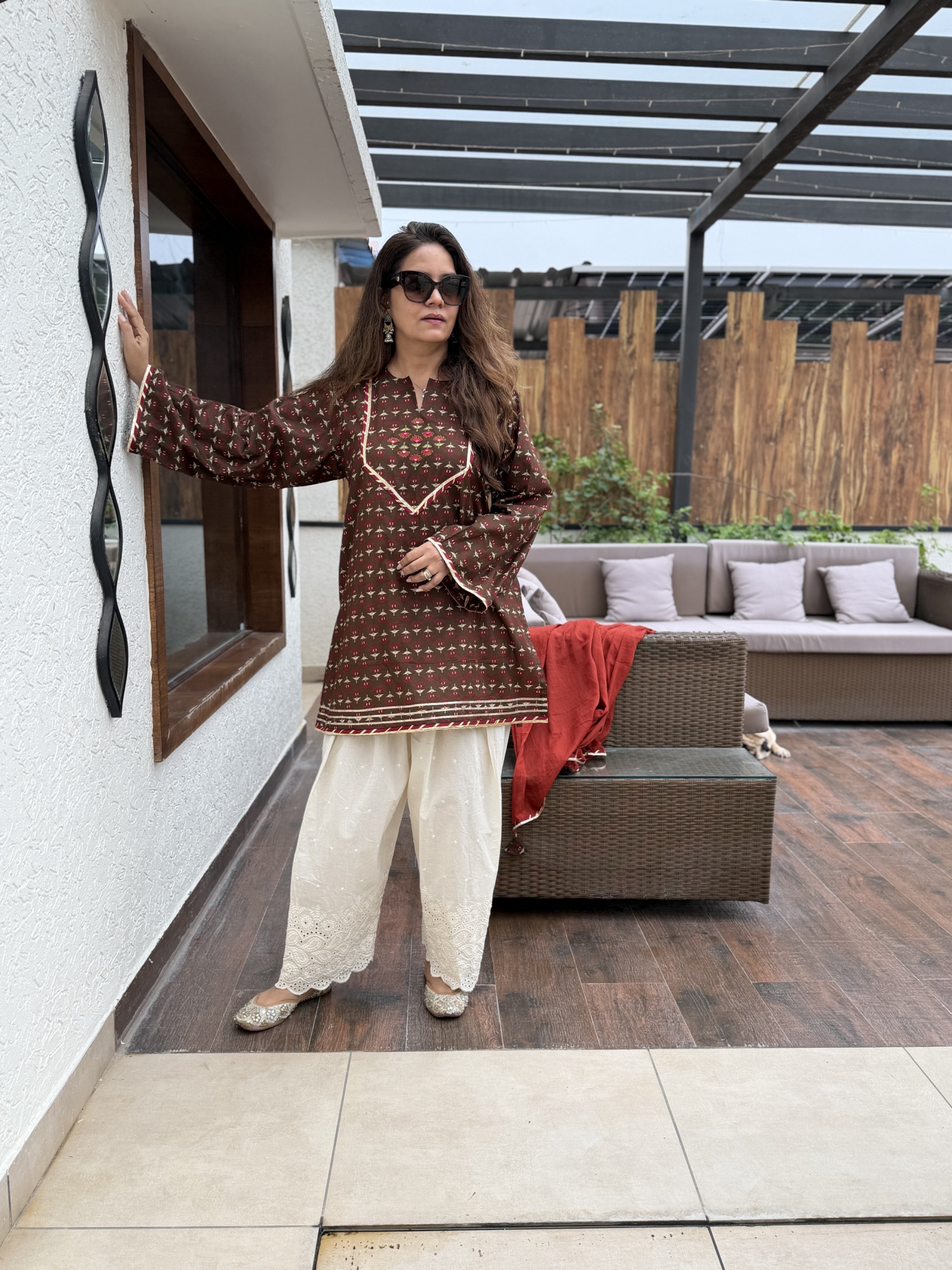 Palka Cotton Suit