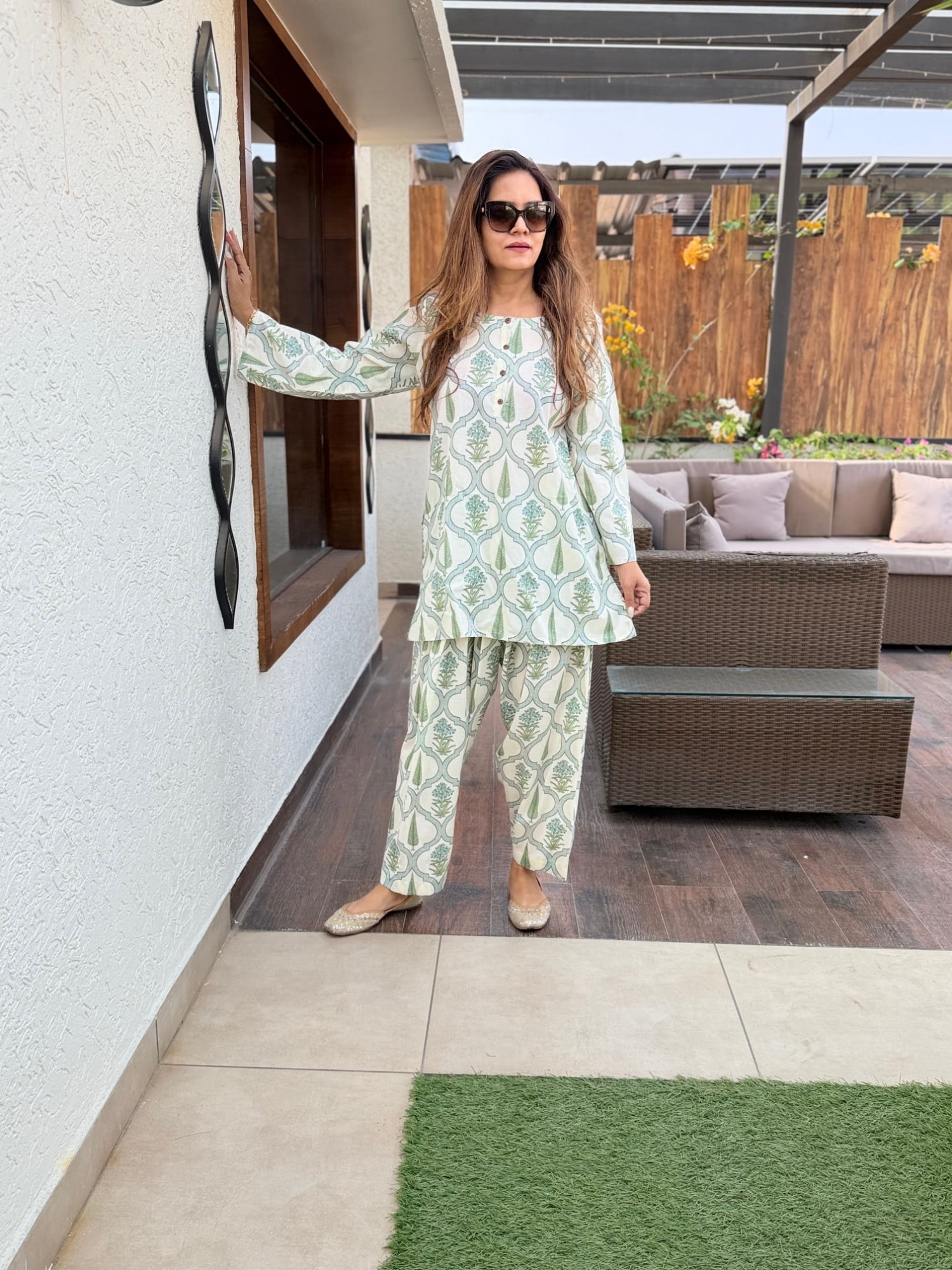 Alka Cotton Co-ord Set