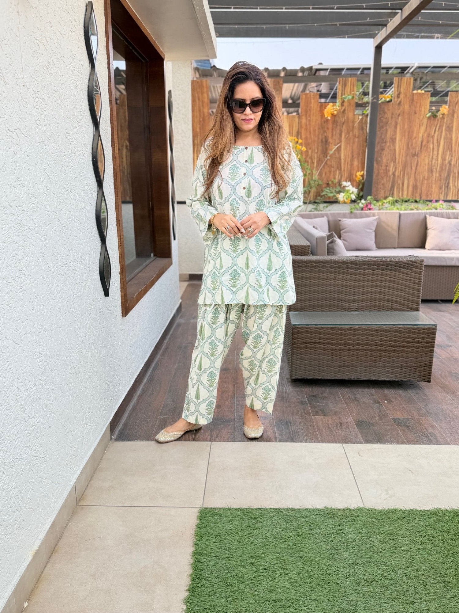 Alka Cotton Co-ord Set