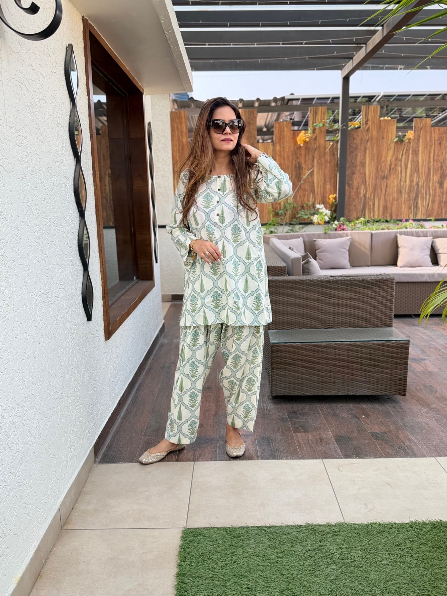 Alka Cotton Co-ord Set