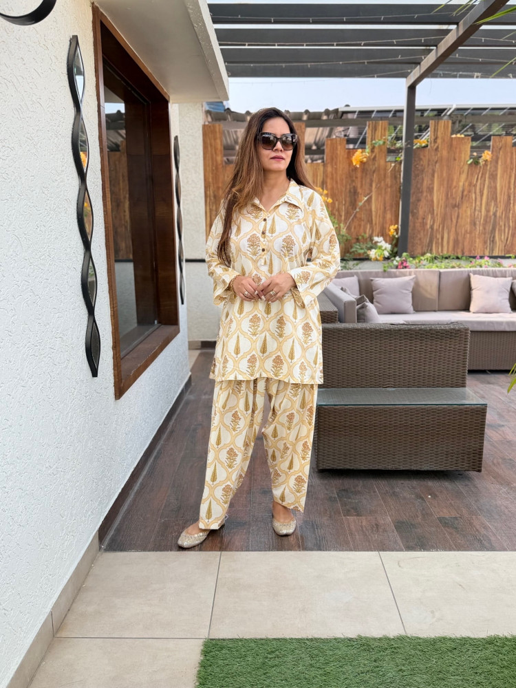 Image of Priyanka Cotton Co-ord Set