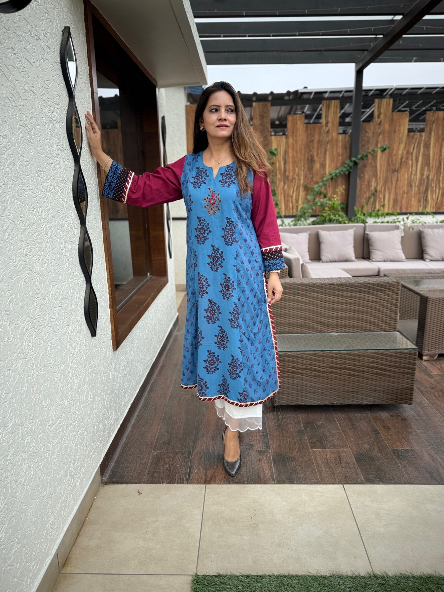 Oorvi Cotton Kurta