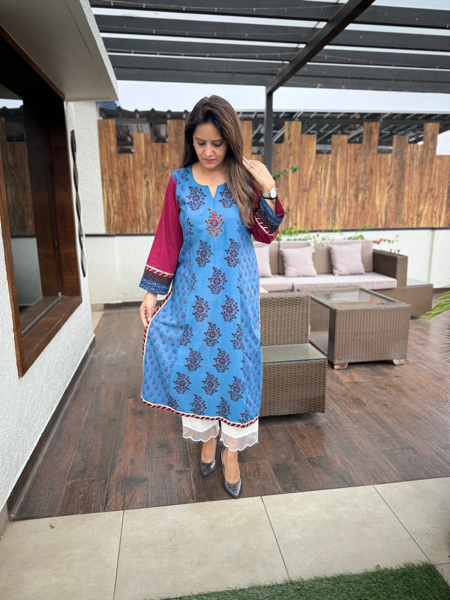 Oorvi Cotton Kurta