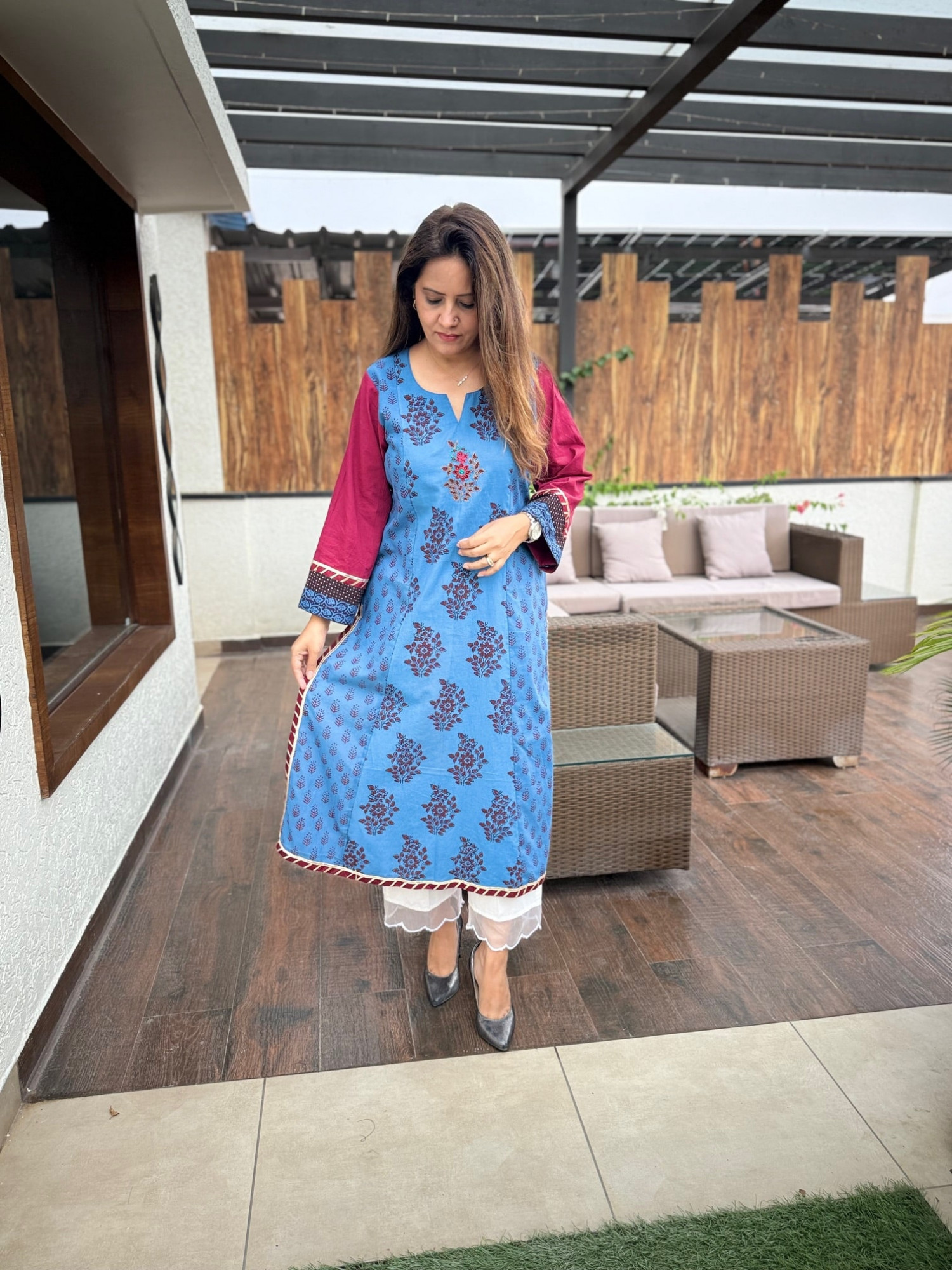 Oorvi Cotton Kurta