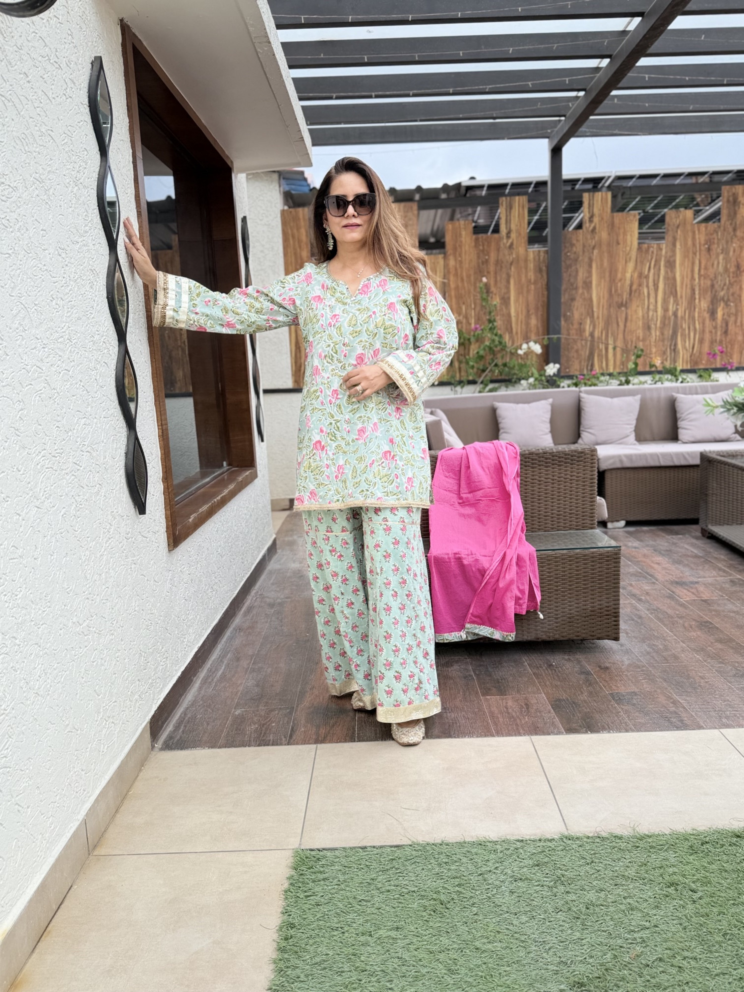 Sunhari Sharara Suit Set