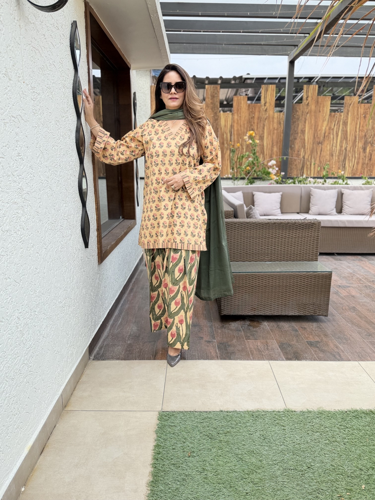 Gulbahar Cotton Suit