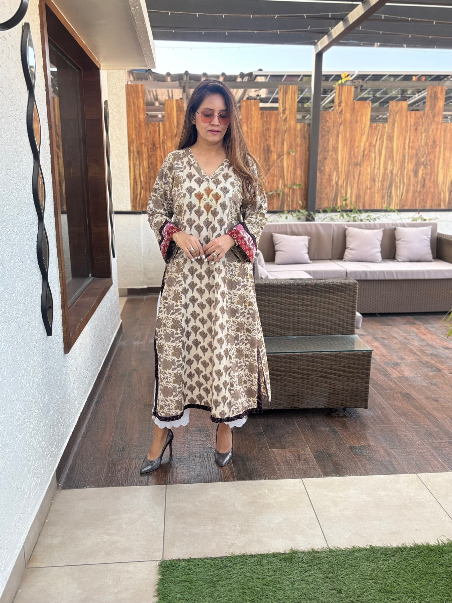 Jhanvee Cotton Kurta