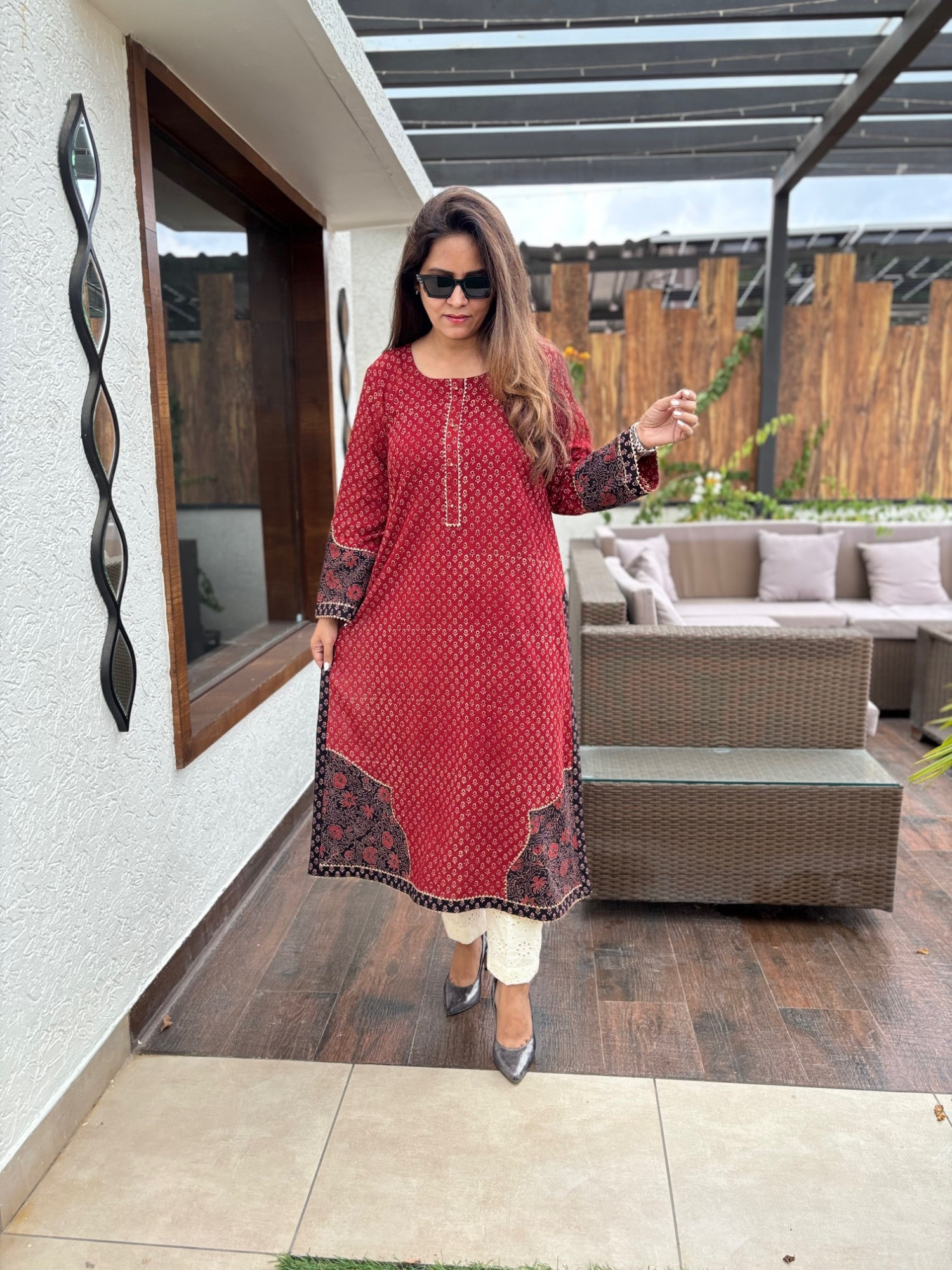 Falguni Cotton Kurta