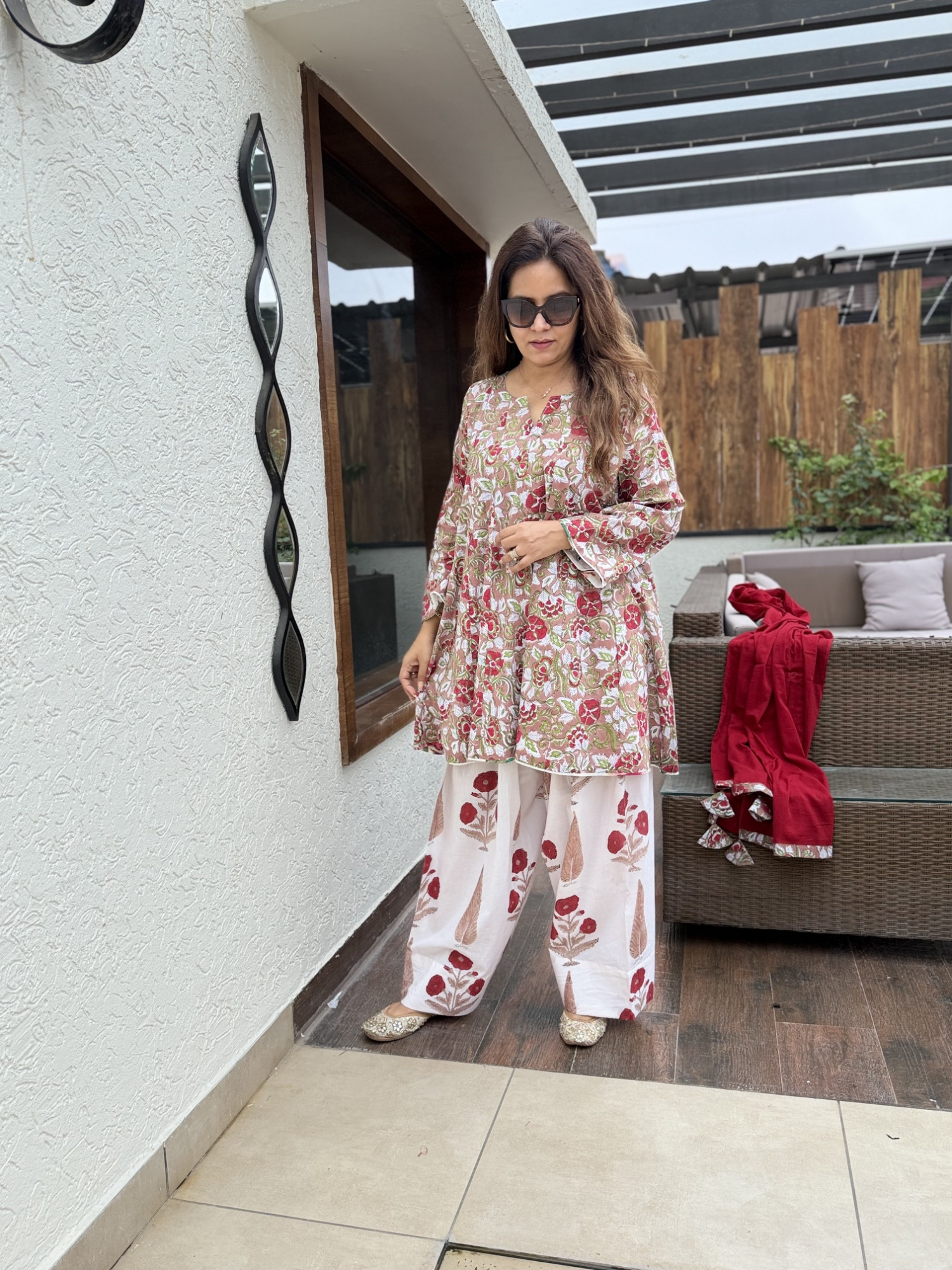 Orvi Cotton Suit