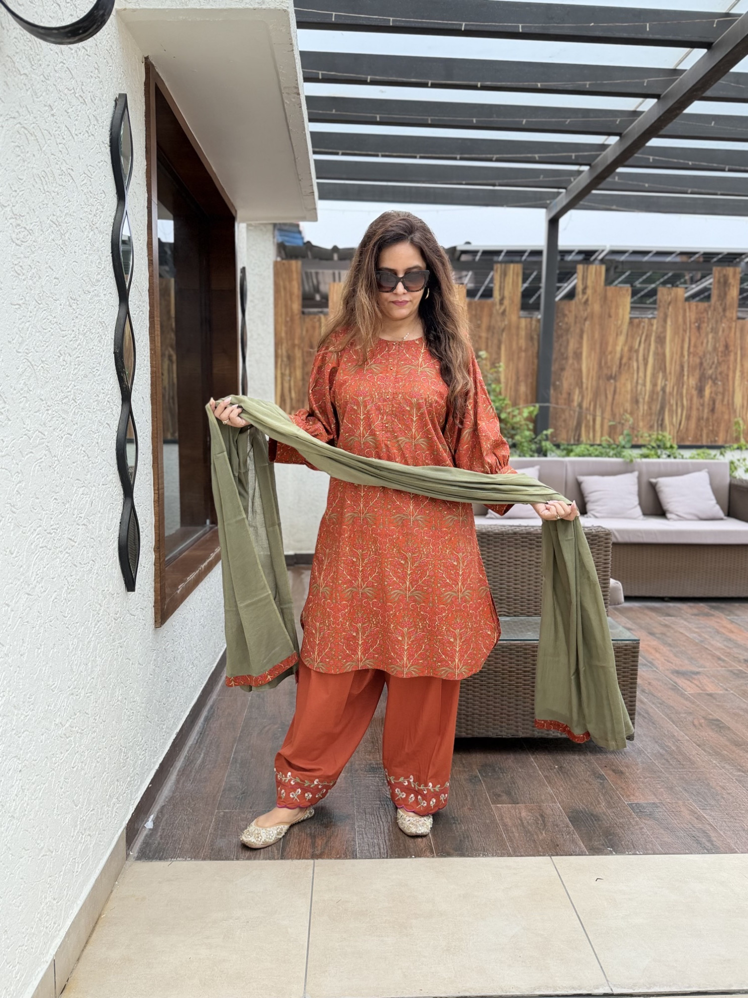 Zoya Cotton Suit