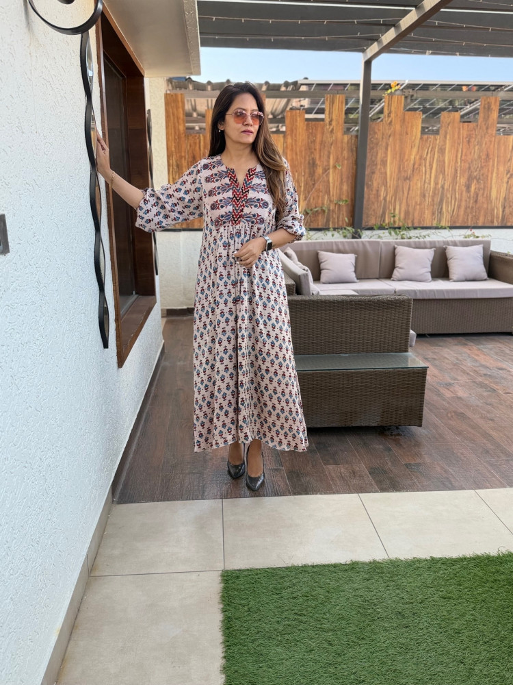 Image of Suhani Modal Silk Dress